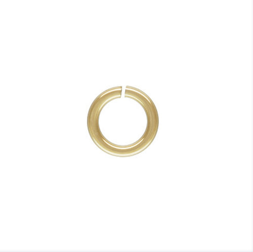 24ga .50x3mm Open Jump Rings, 14k Gold Filled, Sterling Silver, Sku#4004415 #5004415