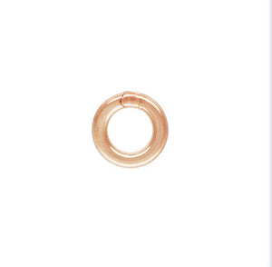 22ga .64x3mm Closed Jump Ring, 14k Gold Filled, 14k Rose Gold Filled, Sterling Silver, Sku#4004425C #5004425C #4804425C