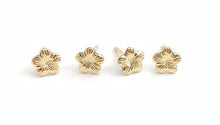 14kGF Flower Stud Sku#2281-4