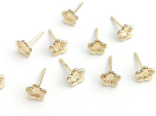 14kGF Flower Stud Sku#2281-4