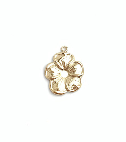 14k Gold Filled Flower Drop Sku#400C48R