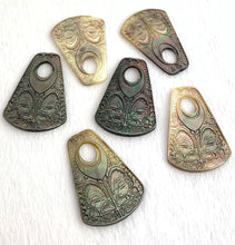 Carved Mother of Pearl Charm Sku#M3492