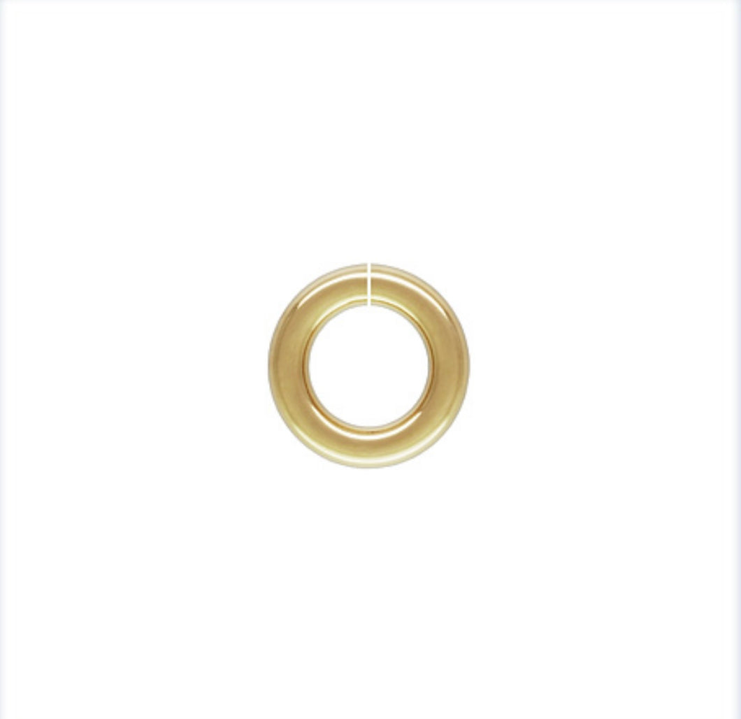 20ga Open Jump Ring, 14k Gold Filled, 14k Rose Gold Filled, Sterling Silver, Sku#4004461 #5004461 #4804461