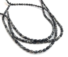 Black Net Jasper Bead Strand Sku#M2822