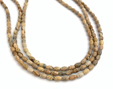 Picture Jasper Bead Strand Sku#M2823