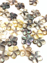 Mother of Pearl Plumeria Charm Sku#M3592