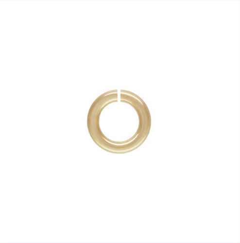 22ga 0.64X3.3mm, Open Jump Ring,  14K Gold Filled, Sterling Silver, Sku#4004430