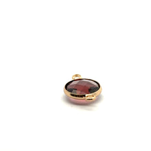 Maroon crystal charm M2148