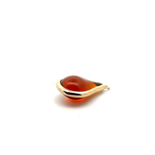 Brown crystal charm