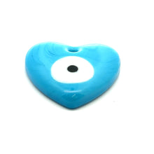 Evil eye, Heart shape bead, SKU#M3411