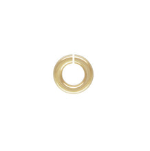 22ga .64x2.8mm Open Jump Rings, 14k Gold Filled, Sterling Silver, Sku#4004420 #5004420