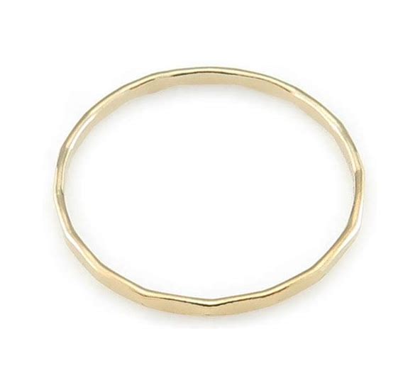 Hammered Stacking Ring – Aloha Pearls & Schwartz