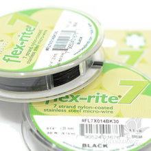 Flex-Rite 7 Strand Stainless Steel Wire .014" (BK)