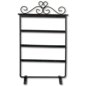 Black Metal Display w/ Tray