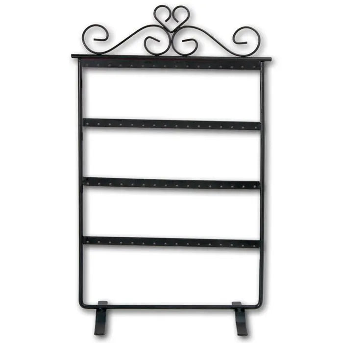 Black Metal Display w/ Tray