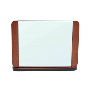 Small Wooden Folding Mirror