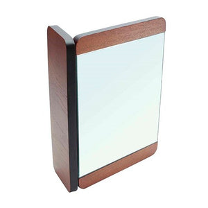 Small Wooden Folding Mirror