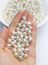 White South Sea Loose Pearls, Australia, Drops/Ovals, 8mm and 9mm, AAA Quality