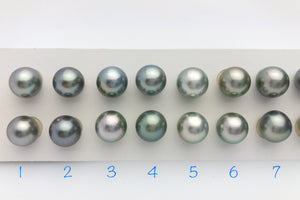 Tahitian AA Pearl Loose Matched Pairs 9mm to 9.5mm (183)