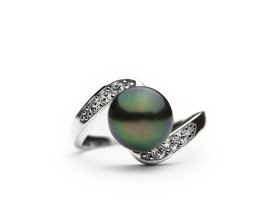 Sterling silver pearl ring settings on sale