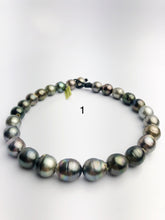 EXTRA BIG 17mm Tahitian Pearl Necklace on Leather 15 - 17mm (282)
