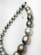 EXTRA BIG 17mm Tahitian Pearl Necklace on Leather 15 - 17mm (282)