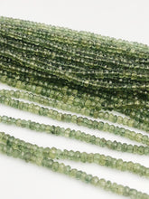 HALF OFF SALE - Green Apetite Gemstone Beads, Full Strand, Semi Precious Gemstone, 15"