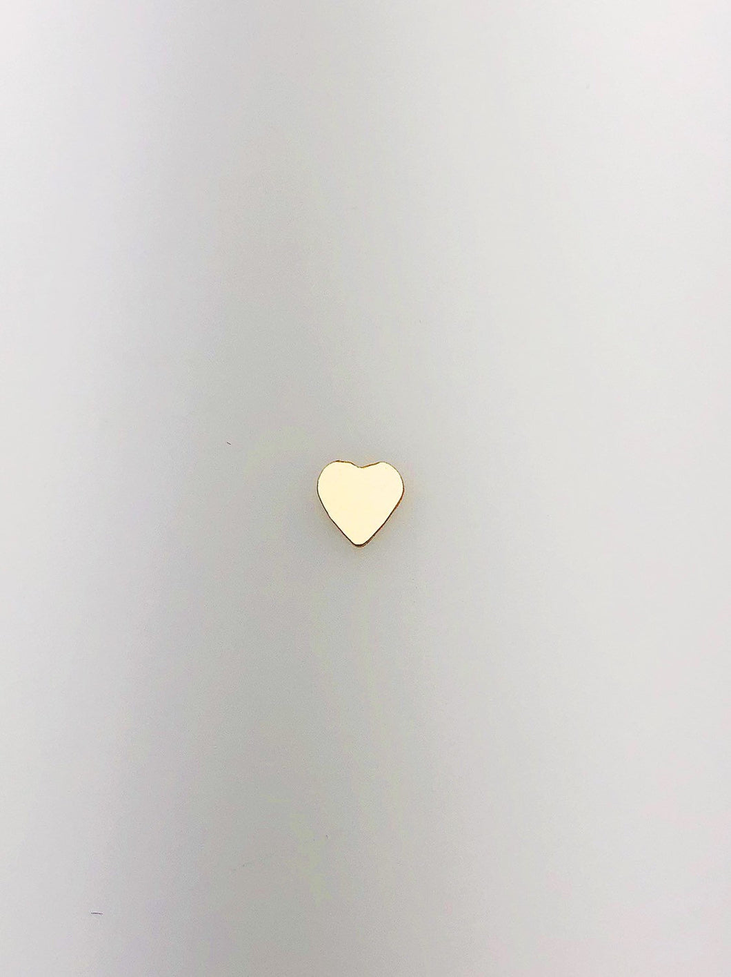14K Gold Fill Heart Charm, 4.7mm, Made in USA - 10