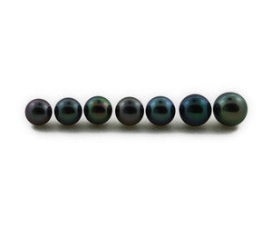 Round - Tahitian Pearls, AA1 Quality, Sizes 8 to 11mm