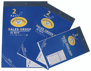 2-Part Sales Order Books