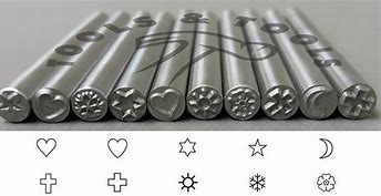 18 Pc. Symbol Stamping Set