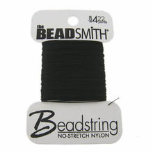 Nylon Bead Cord Black Card