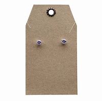 Kraft Necklace/Earring Card