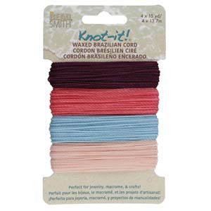 Waxed Brazilian Cord Mixed