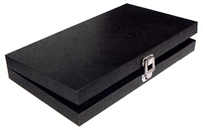 Solid Top Metal Clasps Lid Cases