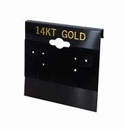 Hanging Earring Card (14KT Gold)