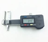 Mini Pocket Circular Digital Jewelry Gem Thickness Gauge