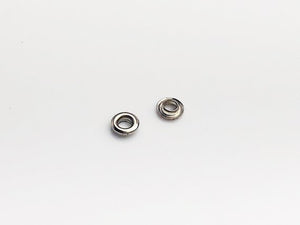 14K White Gold 2.0mm Bead Grommet with 1.5mm Hole