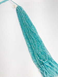 HALF OFF SALE - Blue Appetite Gemstone Beads, Full Strand, Semi Precious Gemstone, 13"