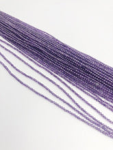 HALF OFF SALE - Amethyst Gemstone Beads, Full Strand, Semi Precious Gemstone, 13"