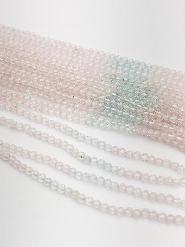 HALF OFF SALE - Aquamarine Gemstone Beads, Full Strand, Semi Precious Gemstone, 13