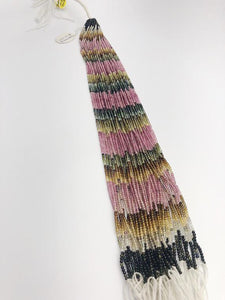 HALF OFF SALE - Watermelon Tourmaline Gemstone Beads, Full Strand, Semi Precious Gemstone, 13"