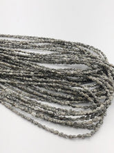Rough Gray Diamond Gemstone Beads, Full Strand, 16"