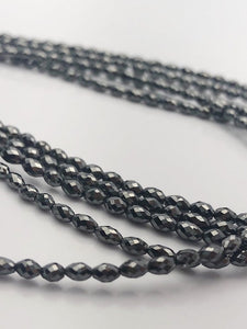 Black Diamonds, Gemstone Beads, Full Strand, 14"