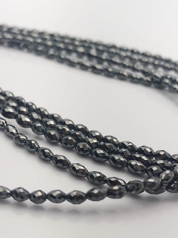 Black Diamonds, Gemstone Beads, Full Strand, 14