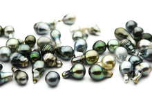 Tahitian Long Drop Loose Pearls (Lot #106)