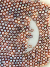 4mm to 7mm Edison Pearls Round Near Round, Oval Mix Peach ,Pink, Lavender and White colors (#130)