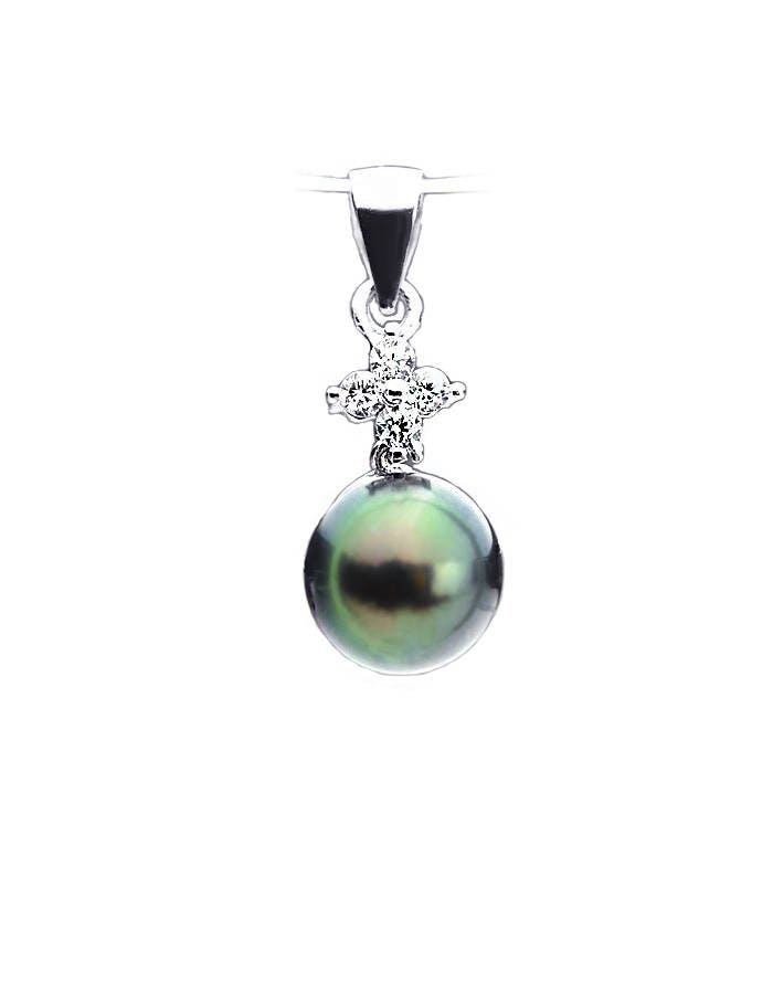 Sterling Silver Pearl Pendant Setting SP09 Setting Only. No Pearl Included.