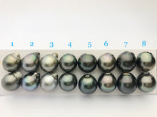 14mm and 15mm Tahitian Pearls Matched Pearls, Drop (158)