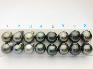 14mm and 15mm Tahitian Pearls Matched Pearls, Drop (158)